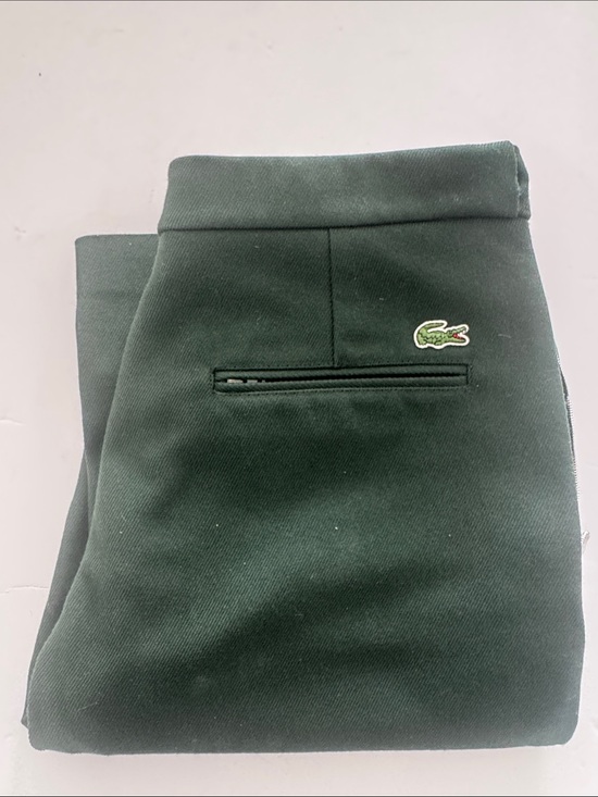 Lacoste Other - Lacoste Forest Green Jogger Pants with Crocodile Patch
